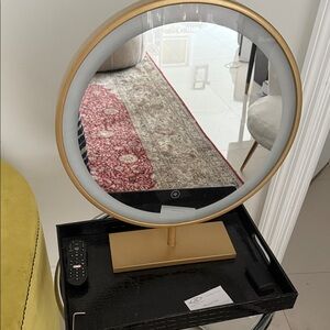 Elegant Gold Vanity Mirror